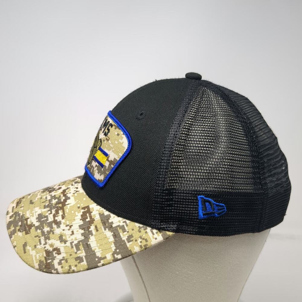 New Era Los Angeles Rams NFL Trucker Hat Green Digital Camo One Size Mesh Flag - Picture 3 of 10